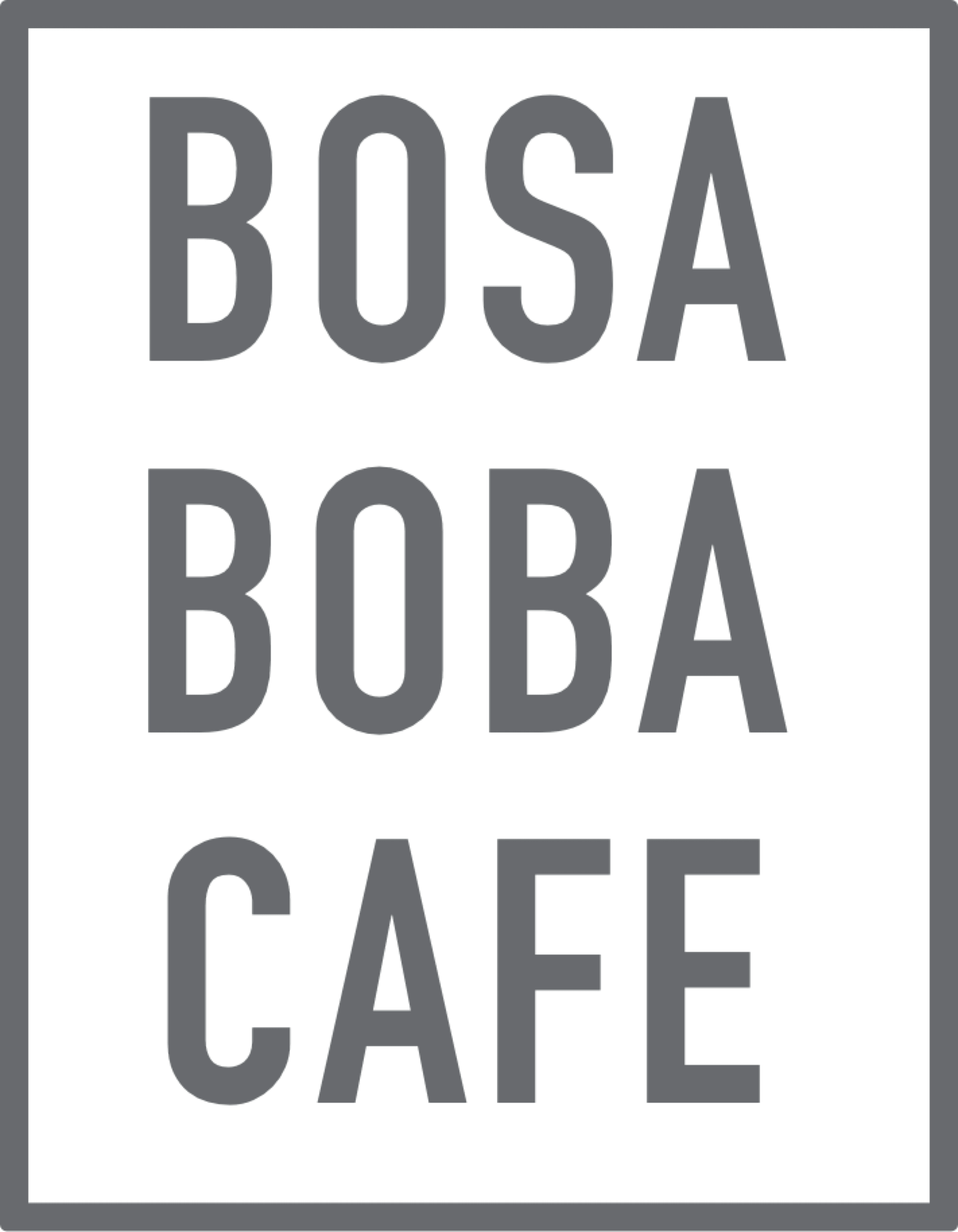 Bbclogo Bbclogo - Bosa Boba Cafe (4036x5189), Png Download