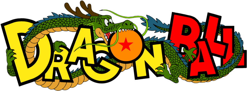 Dragon Ball Online Goku Bulma Text Yellow Art Font - Dragon Ball Classic Logo (800x301), Png Download