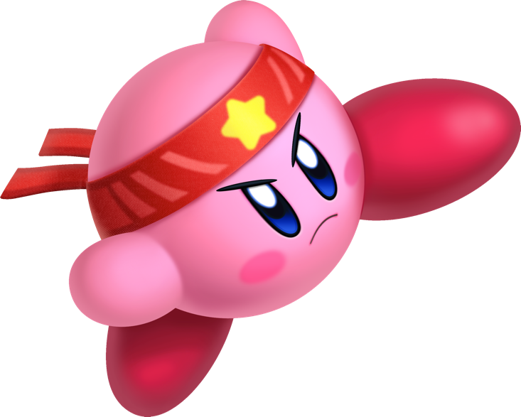 The Official Home Of Kirby Official Game Site - Kirby Return To Dreamland Kirby (733x587), Png Download