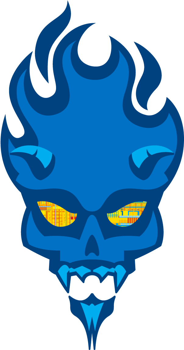 Intel Clipart Png - Devil's Canyon Intel (603x1146), Png Download