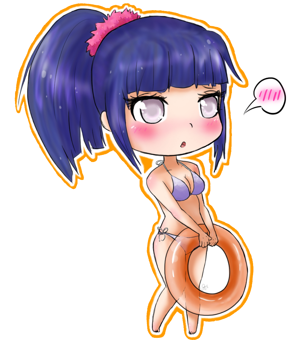 Picture Free Download Bikini Drawing Cute - Fan Fiction (1800x1200), Png Download