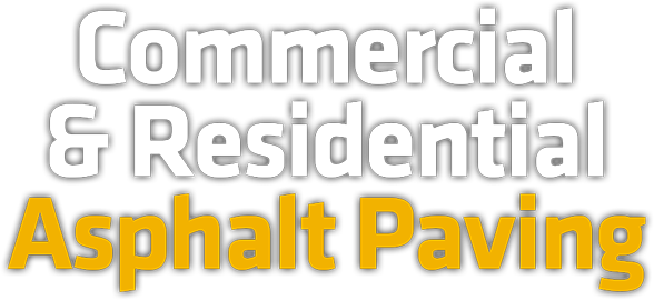 Commercial & Residential Asphalt Paving - Kaplan Paving - Asphalt Paving Company (588x270), Png Download