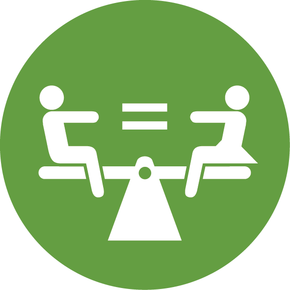 / Equality And The Empowerment Of Women Gender - Gender Empowerment Icons (591x591), Png Download