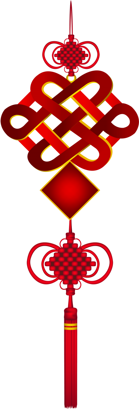 Free Png Chinese Hanging Ornament Png Images Transparent - Design Chinese New Year (480x1372), Png Download