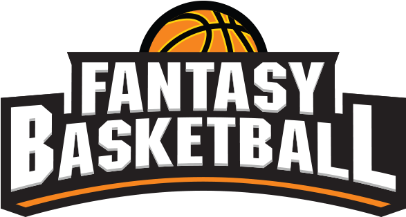 Fantasy Basketball League Logo (646x364), Png Download