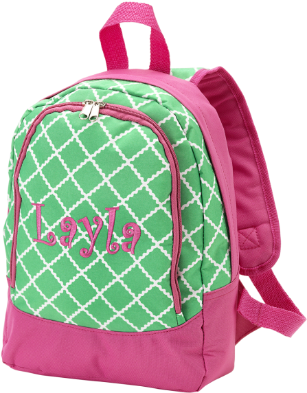 Clipart Royalty Free Stock Monogrammed Preschool Green - Capsule (590x590), Png Download