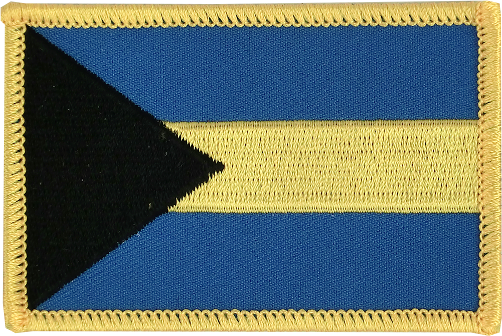 Bahamas - Flag Patch - United Nations Flag Patch (1500x1000), Png Download