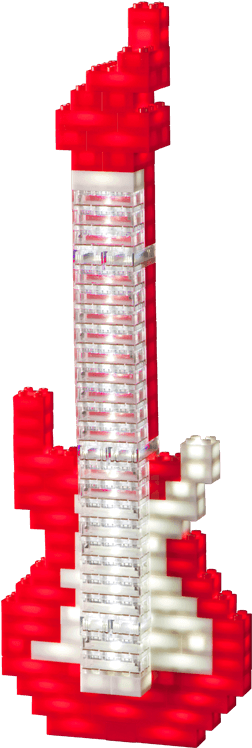 Guitar - Light Stax - Liberty (800x800), Png Download