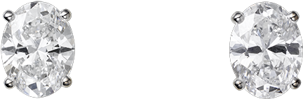 Collection 1895 De Cartier Earrings - Skull (1000x1000), Png Download