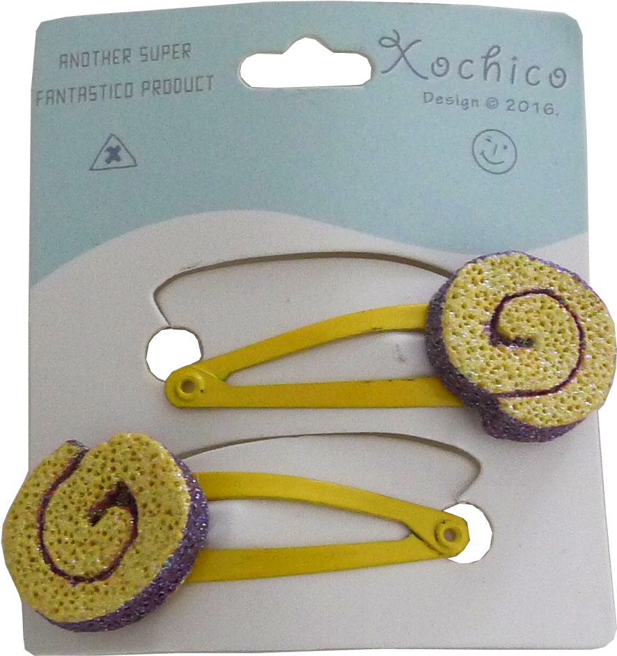 Nino Envuelto Hair Clip, Closeup - Barrette (894x1000), Png Download