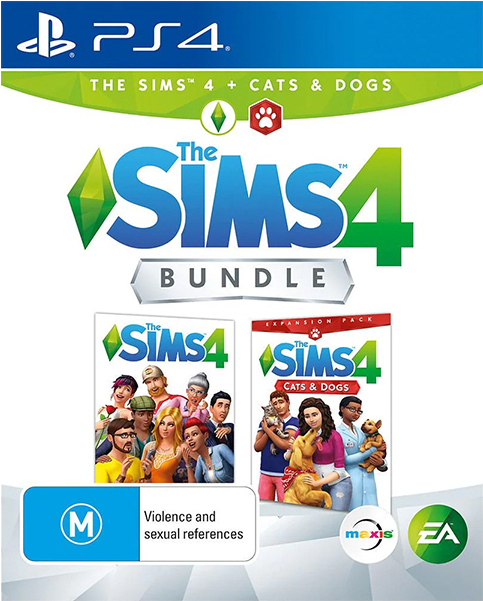 The Sims™ 4 Plus Cats & Dogs Bundle - Ps4 The Sims 4 Bundle (600x600), Png Download