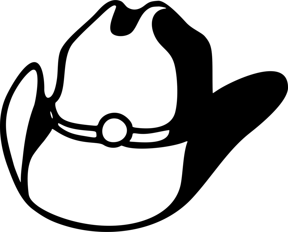 Cowboy Hat Sombrero Mexican Cuisine - Clip Art (930x750), Png Download