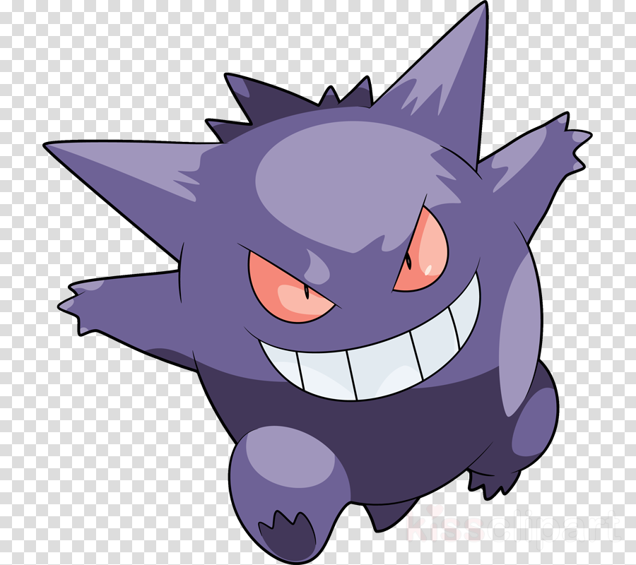 Download Pokemon Gengar Clipart Gengar Pokémon Haunter - Gengar Png (900x800), Png Download