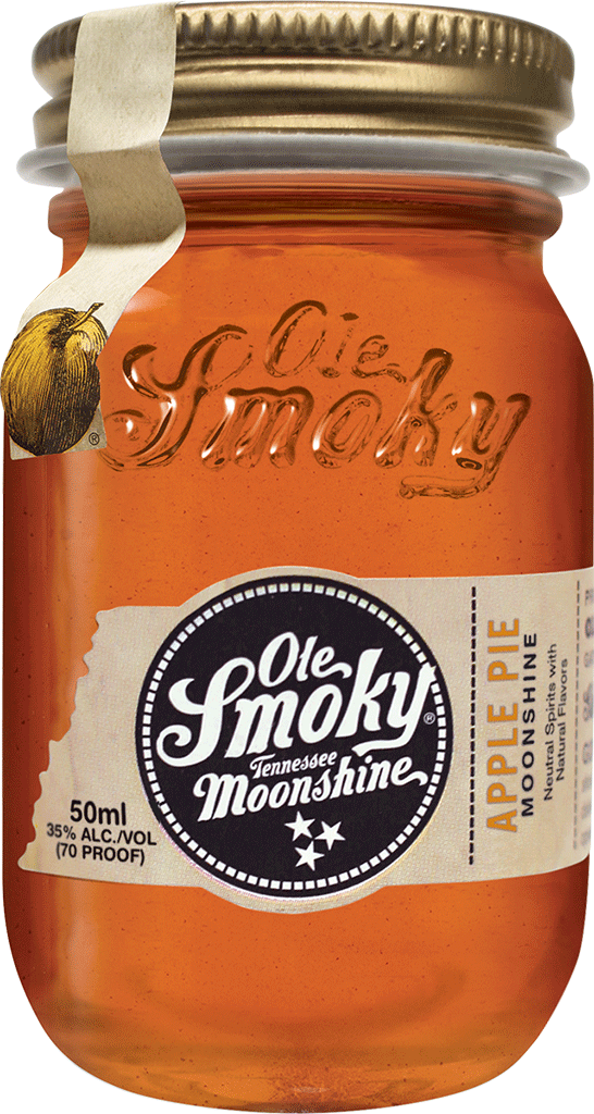 Ole Smoky Tennessee Apple Pie Moonshine - Ole Smoky Moonshine Peach 750ml (546x1024), Png Download