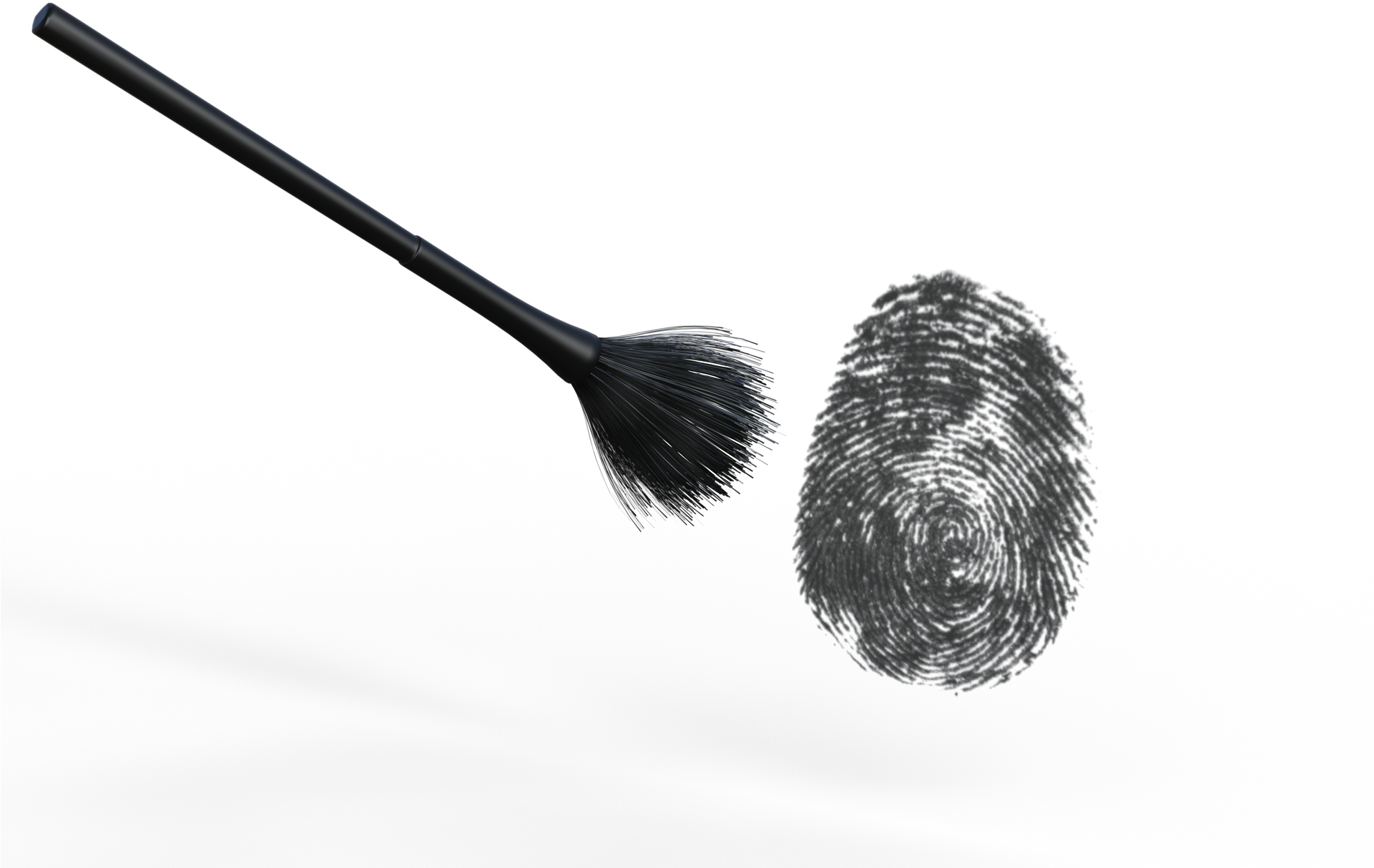 Cartoon Fingerprint Brush (1920x1320), Png Download