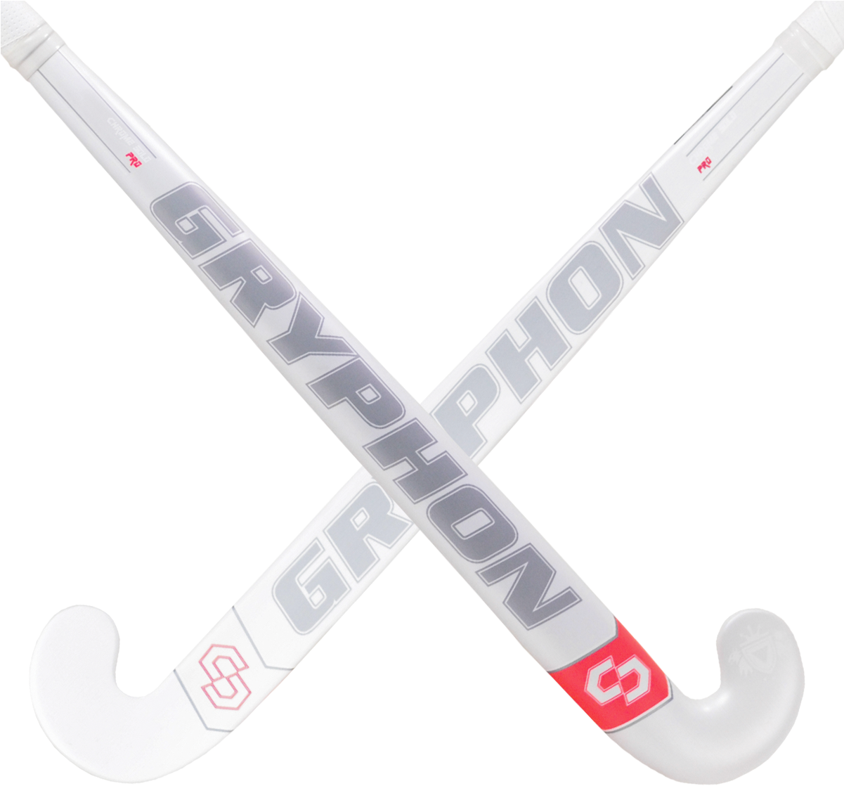 Gryphon Chrome Solo Pro Ers White Hockey Stick - Hockey Stick (1200x1200), Png Download