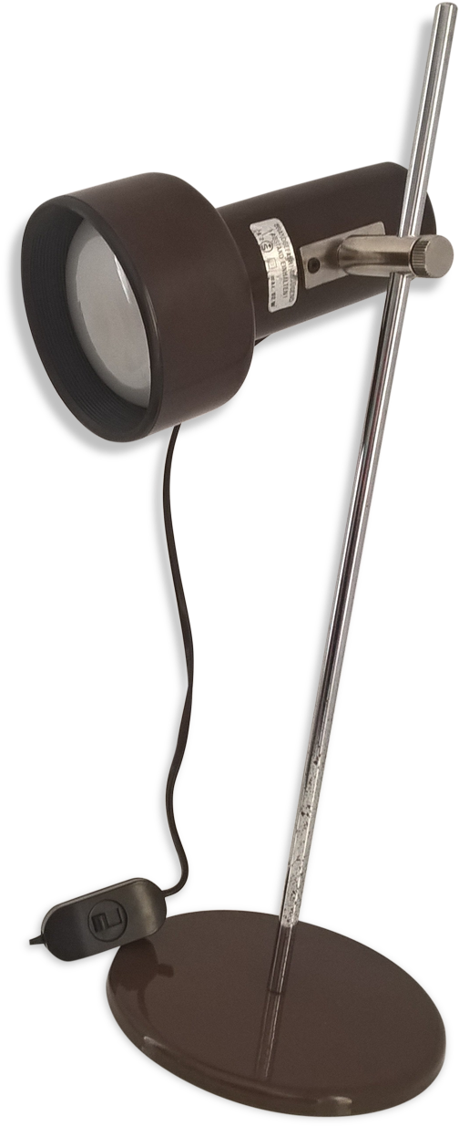 Lamp Vintage Year Chrome 30 Color Brown (1457x1457), Png Download