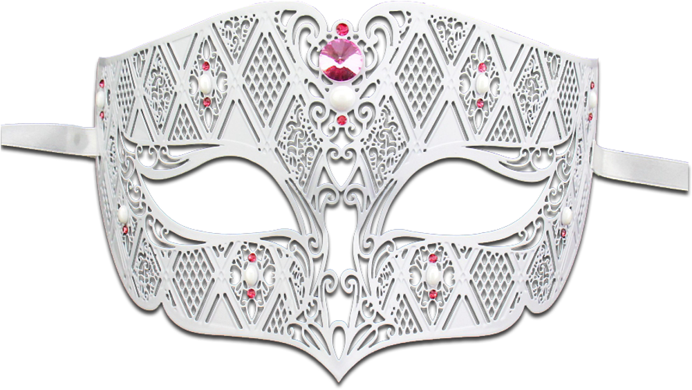 Masquerade Masks Png Purple White - Silver Male Masquerade Masks Laser Cut Metal Mask For (1001x614), Png Download