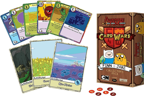1 Of - Adventure Time Card Wars Finn Vs. Jake: Collector's (600x600), Png Download