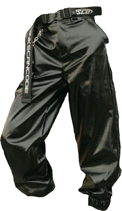 Black Pants Polyvore Moodboard Filler - Fashion (675x1024), Png Download