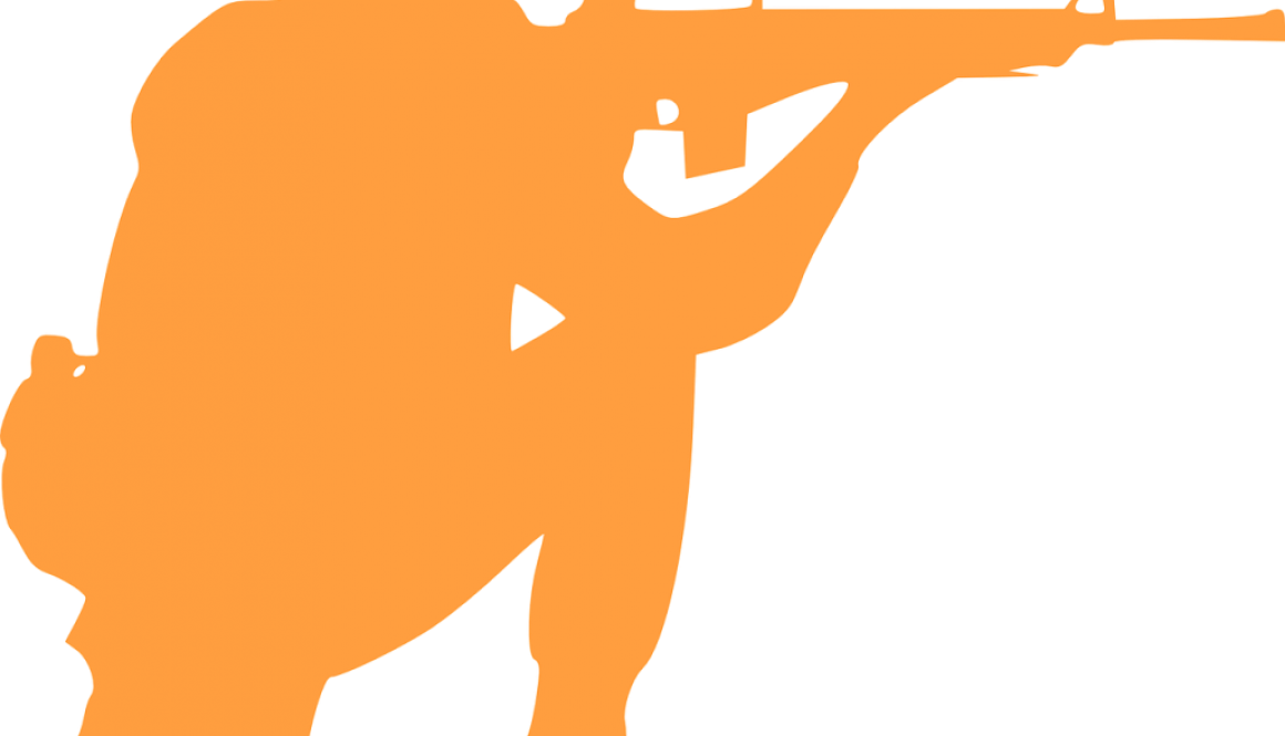 Blind Gunman - Soldier Clip Art (1160x665), Png Download