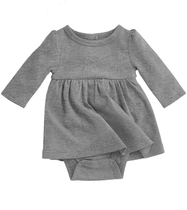 The Long Sleeve Baby Dress - Children's Clothing (715x750), Png Download