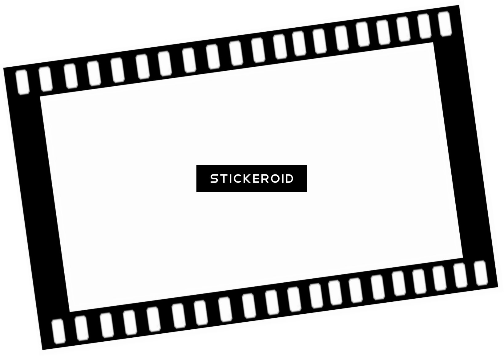 Filmstrip - Film Strip Frame Png (1637x1162), Png Download