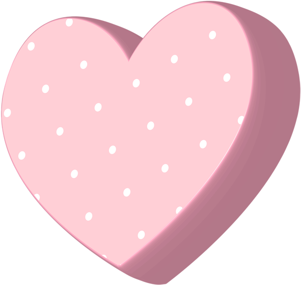 Heart Soft Pink Transparent Png Clip Art - Portable Network Graphics (600x562), Png Download