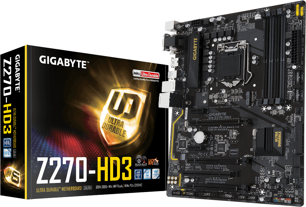 Ga Z270 Hd3 - Gigabyte Ga A320m Hd2 (1000x682), Png Download