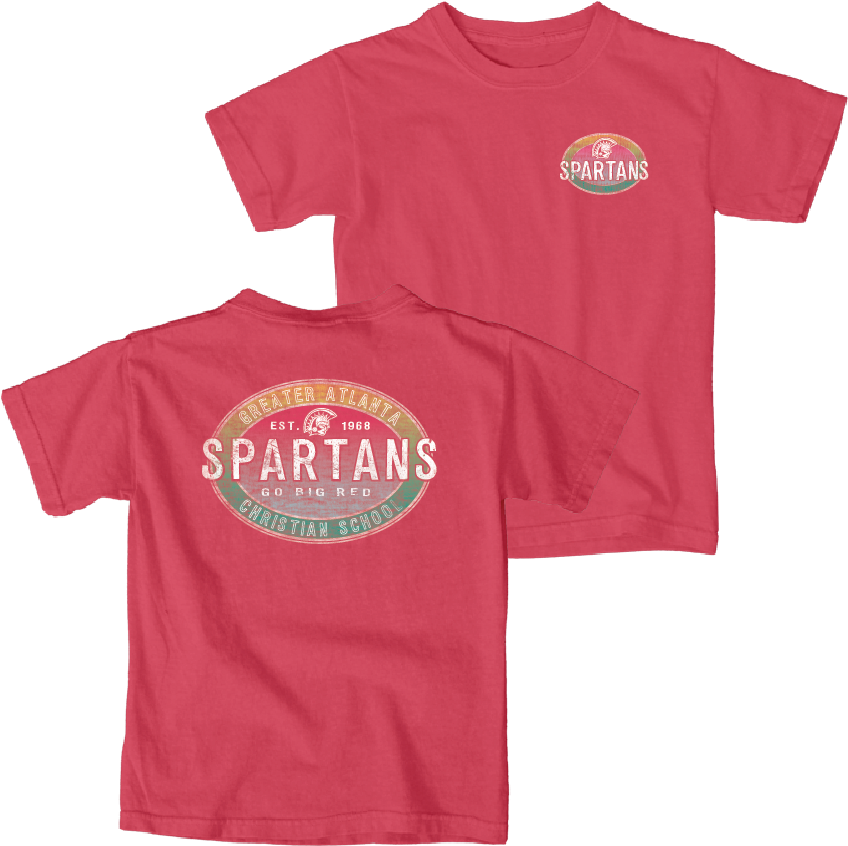 Blue 84 Youth Overdyed Tshirt In Papaya - Cotton (865x865), Png Download