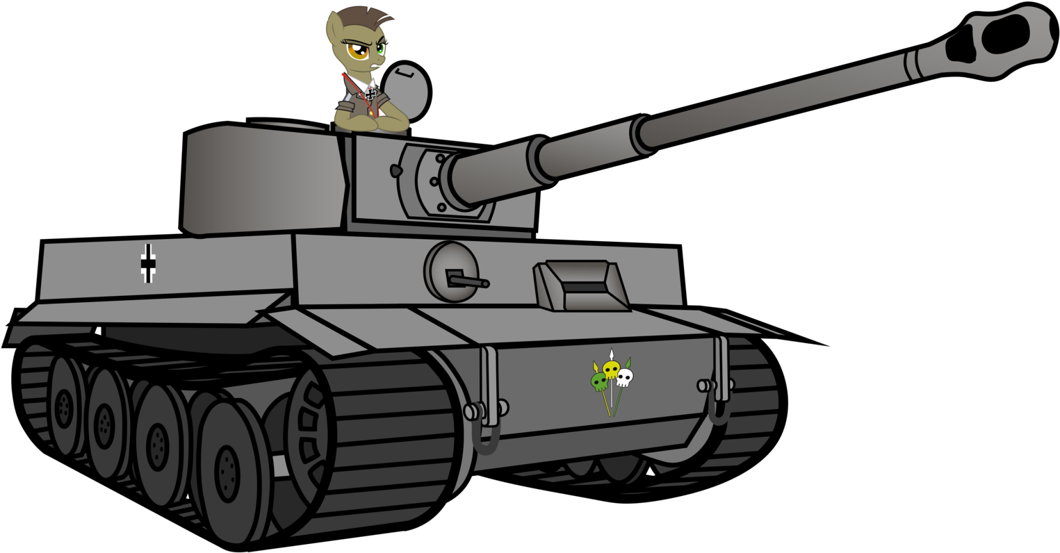 Vector Tanks Cartoon Svg - Tank Tiger Png (1600x1039), Png Download