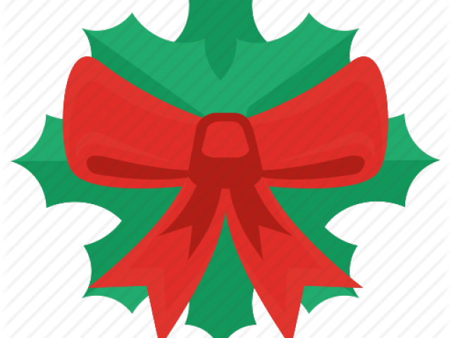 Bow Tie Clipart Holiday - Christmas Transparent Bowtie (640x480), Png Download