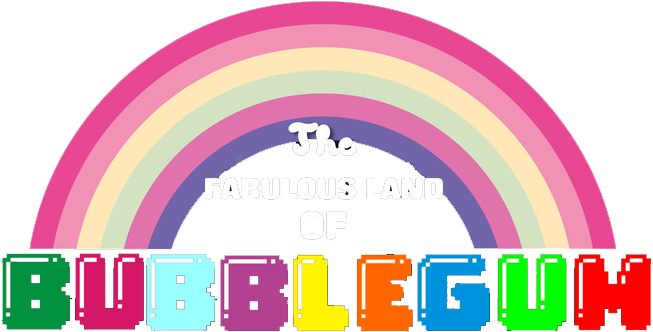 The Fabulous Land Of Bubblegum Logo Intro - Gumball Logo Png (720x540), Png Download