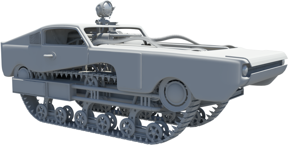 Warboys Armada The Peacemaker - Churchill Tank (1280x720), Png Download