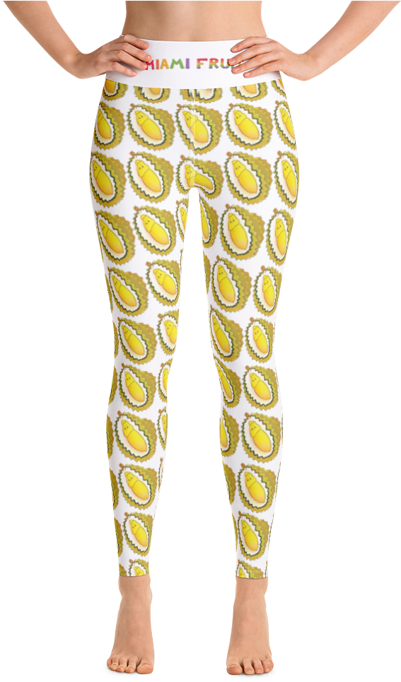 Durian Life Yoga Leggings - Marble Activewear (1000x1000), Png Download