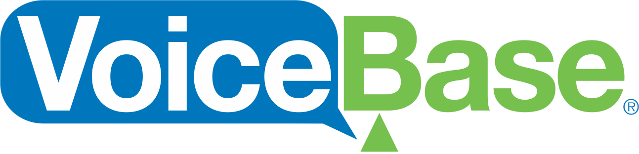 Exhibitors - Voicebase Logo (1293x312), Png Download