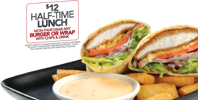 Wrap-2014 - Fast Food (1150x348), Png Download