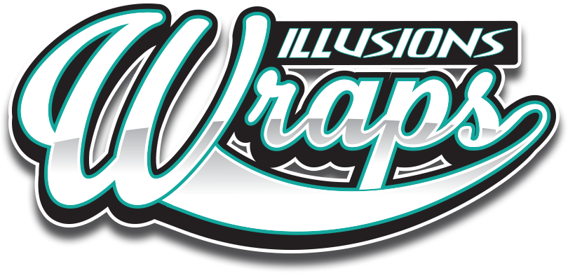 Illusions Wraps Logo - Illusions Wraps (810x390), Png Download