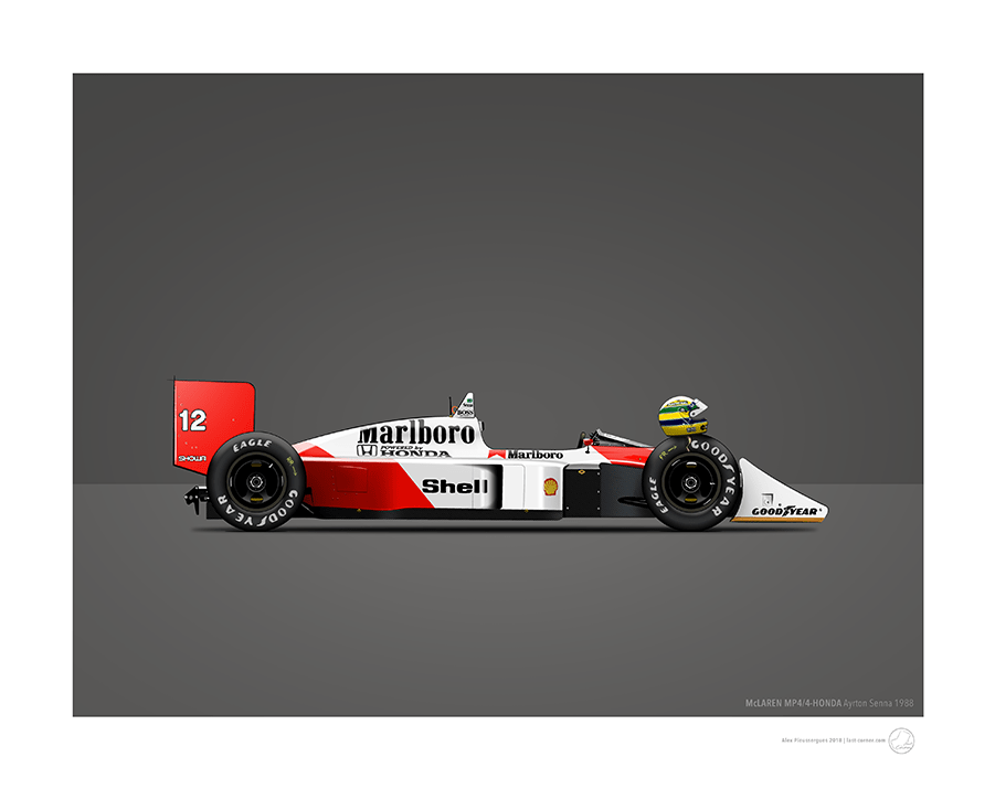 Mclaren Mp4/4 (900x900), Png Download