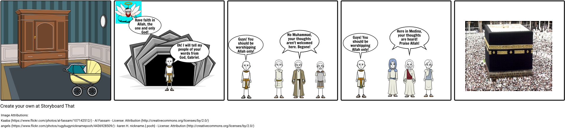 Islam People - Masjid Al-haram (1932x458), Png Download