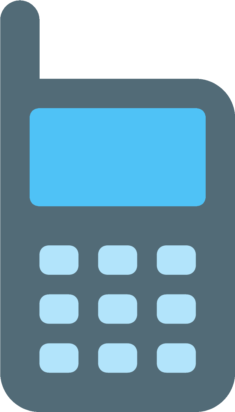 Cell Phone Icon - 2g Phone Icon (1600x1600), Png Download