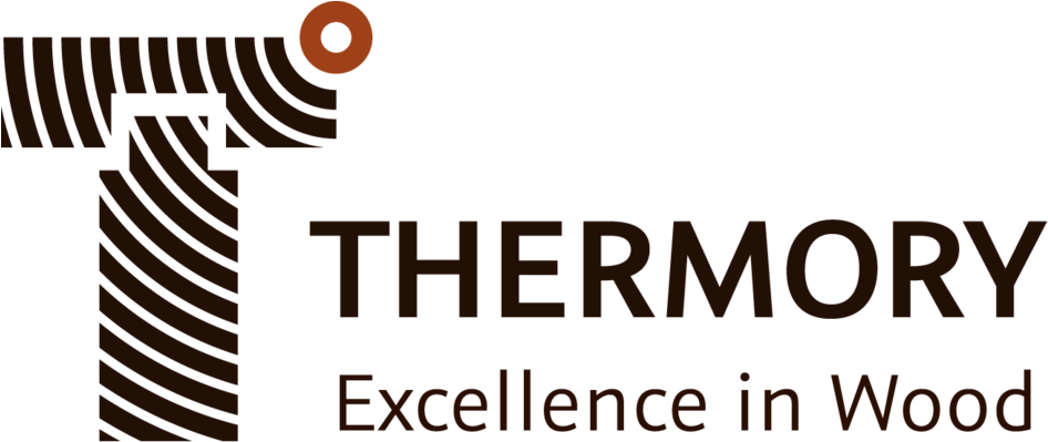 Thermory Logo Brown Excellence In Wood - Thermory Usa Logo (1000x424), Png Download