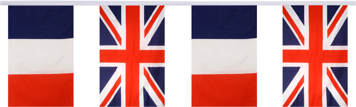 Guirlande D'amitié France - Raf Ensign Flag (1500x750), Png Download