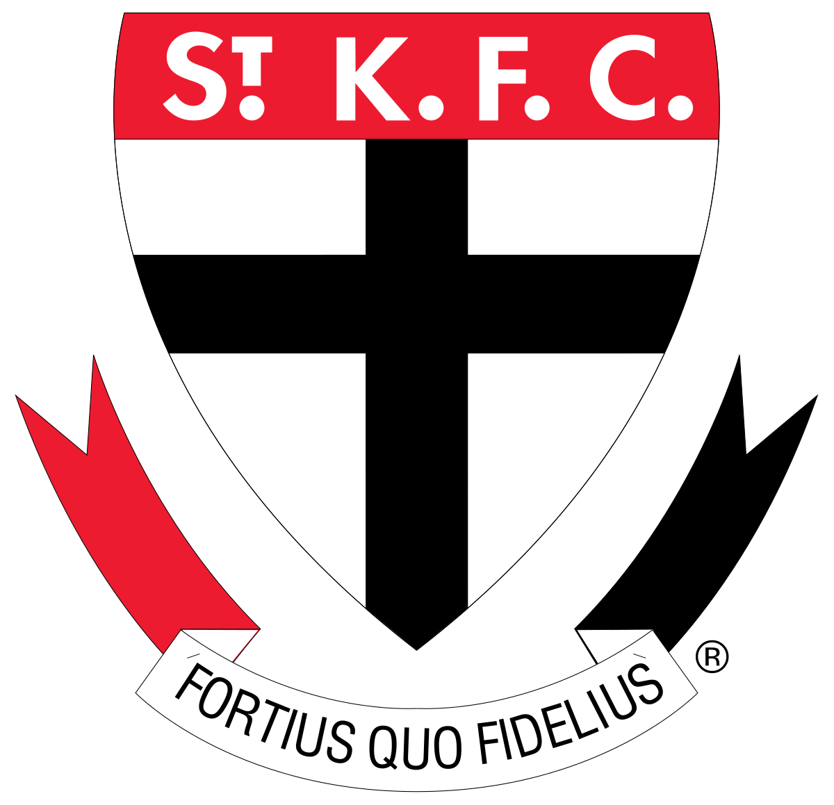 St Kilda Fc Logo (1200x1159), Png Download