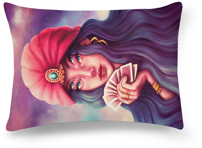 Almofada Retangular Cartas De Lyara Costana - Cushion (800x800), Png Download