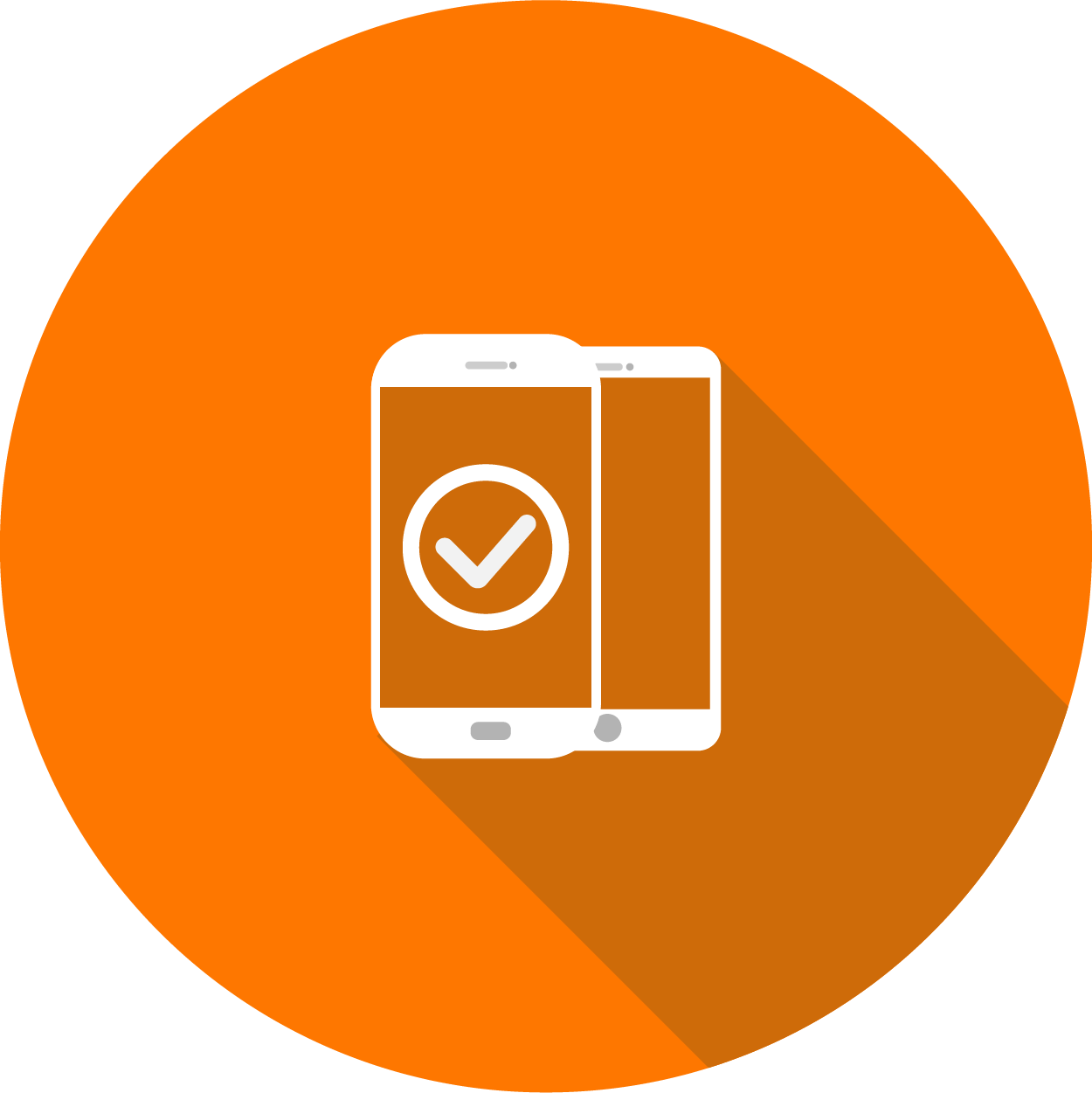 Avast Endpoint Protection Suite Download Free Last - Contact Icon Png Orange Color (1250x1251), Png Download