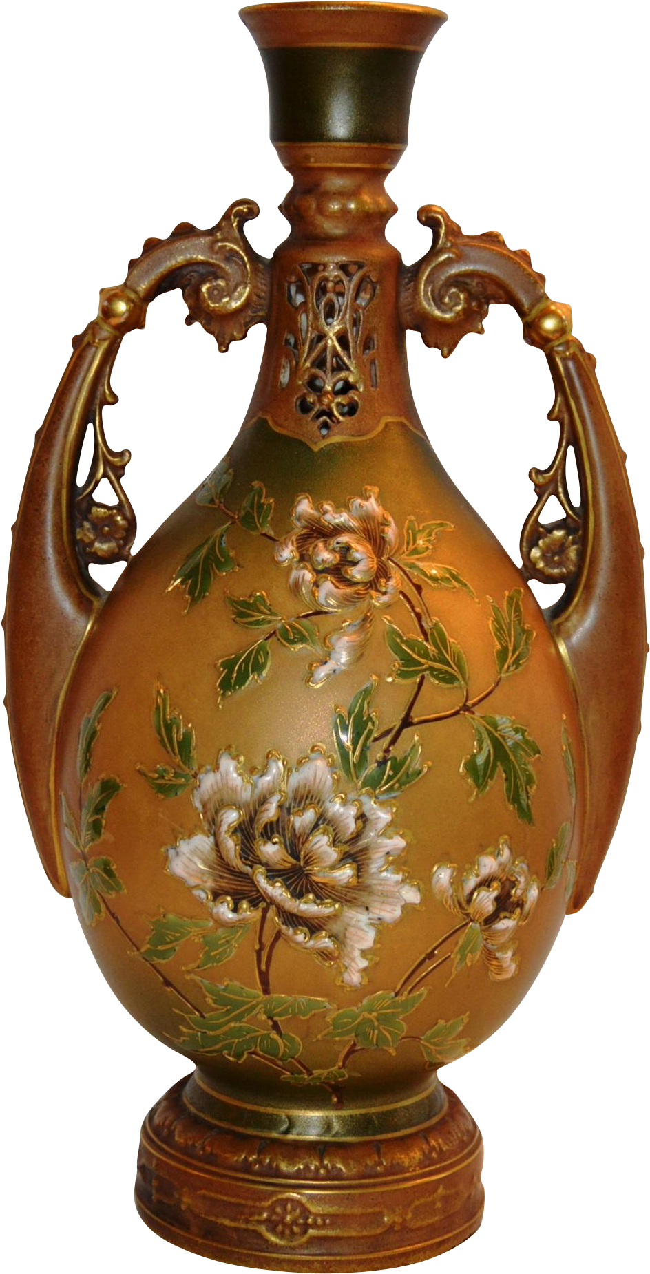 Art Nouveau Amphora Porcelain Vase ~ Ernst Wahliss - Austria Wahliss Turn Amphora Vase (1850x1850), Png Download