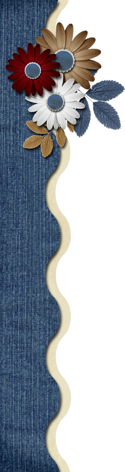 Granny Enchanteds Free Digital Scrapbook Kits - Bordes Scrapbook Digital (426x1600), Png Download