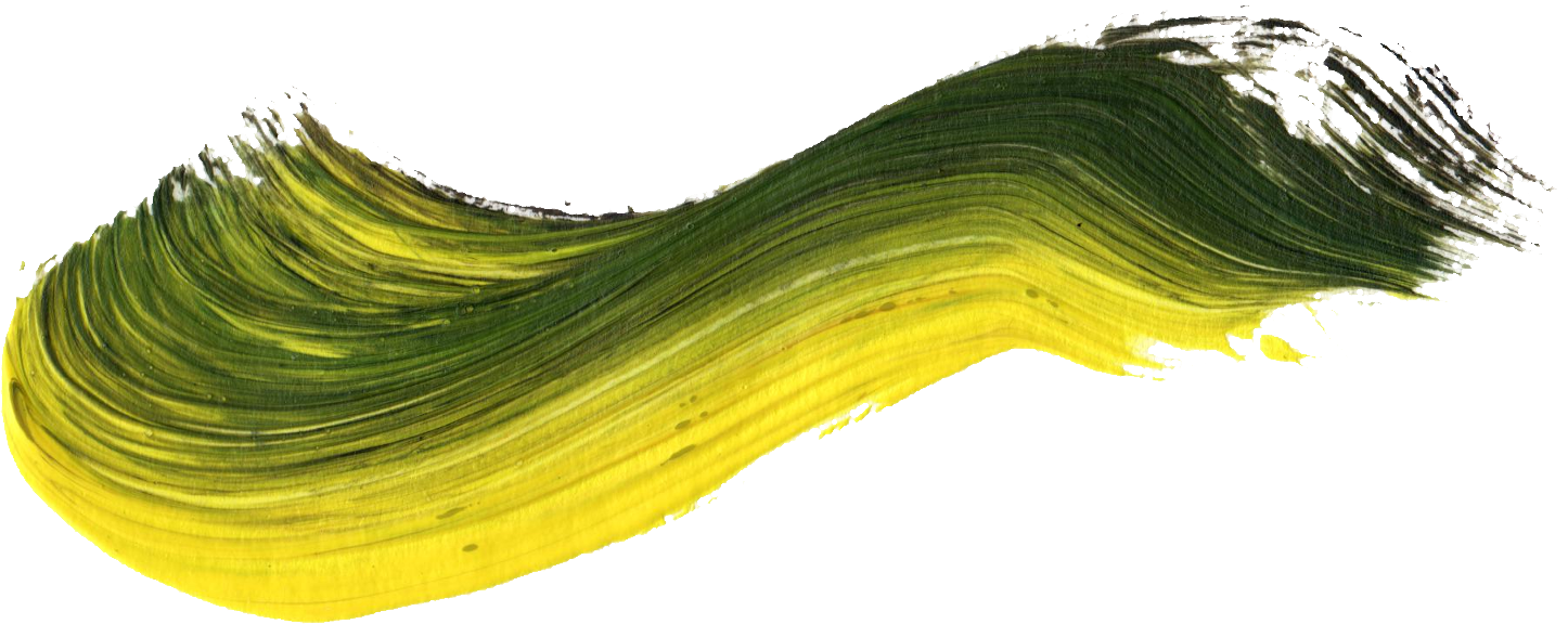 Free Download - Png Paint Green Yellow (1446x576), Png Download