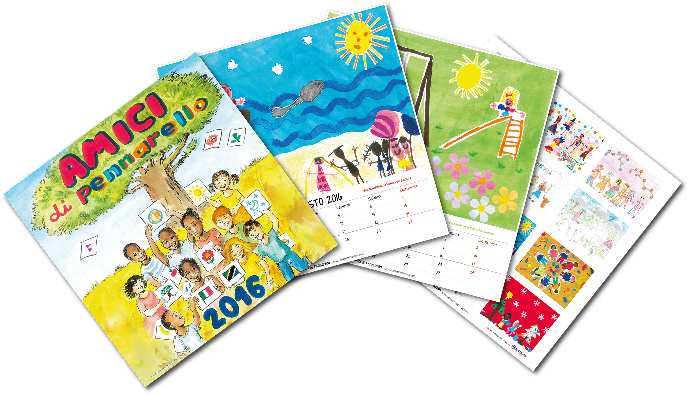 Calendario 2016 Owo - Paper (2362x1575), Png Download